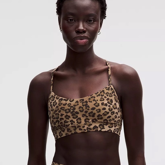 lululemon athletica Other - Lululemon True Leopard Print Flow Y Bra